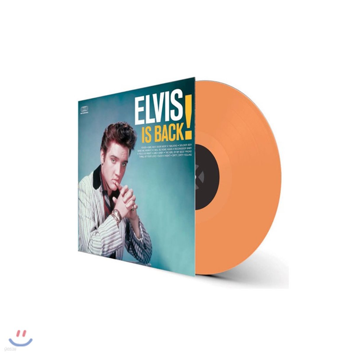 Elvis Presley (엘비스 프레슬리) - Elvis Is Back! [오렌지 컬러 LP]