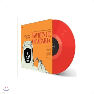 아라비아의 로렌스 영화음악 (Lawrence Of Arabia OST by Maurice Jarre 모리스 자르) [레드 컬러 LP]
