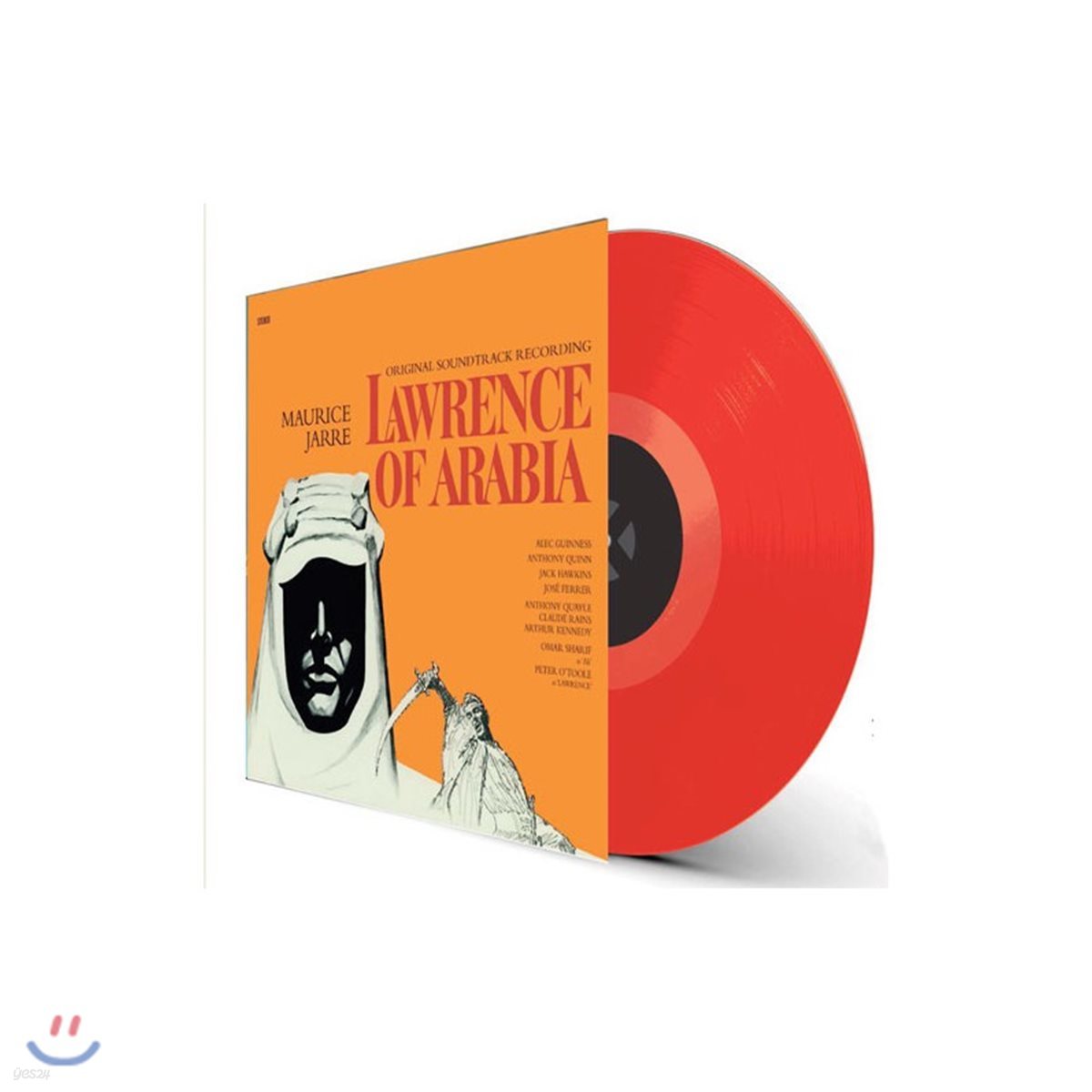 아라비아의 로렌스 영화음악 (Lawrence Of Arabia OST by Maurice Jarre 모리스 자르) [레드 컬러 LP]