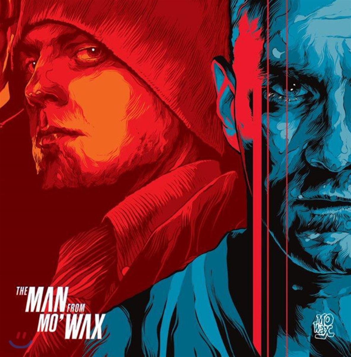 힙합 레이블 `더 맨 프롬 모'왁스` 다큐멘터리 영화음악 (The Man From Mo' Wax Soundtrack) [레드&블루 컬러 2LP]