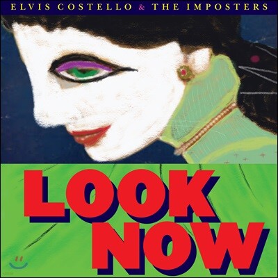 Elvis Costello — Look Now 앨범 커버