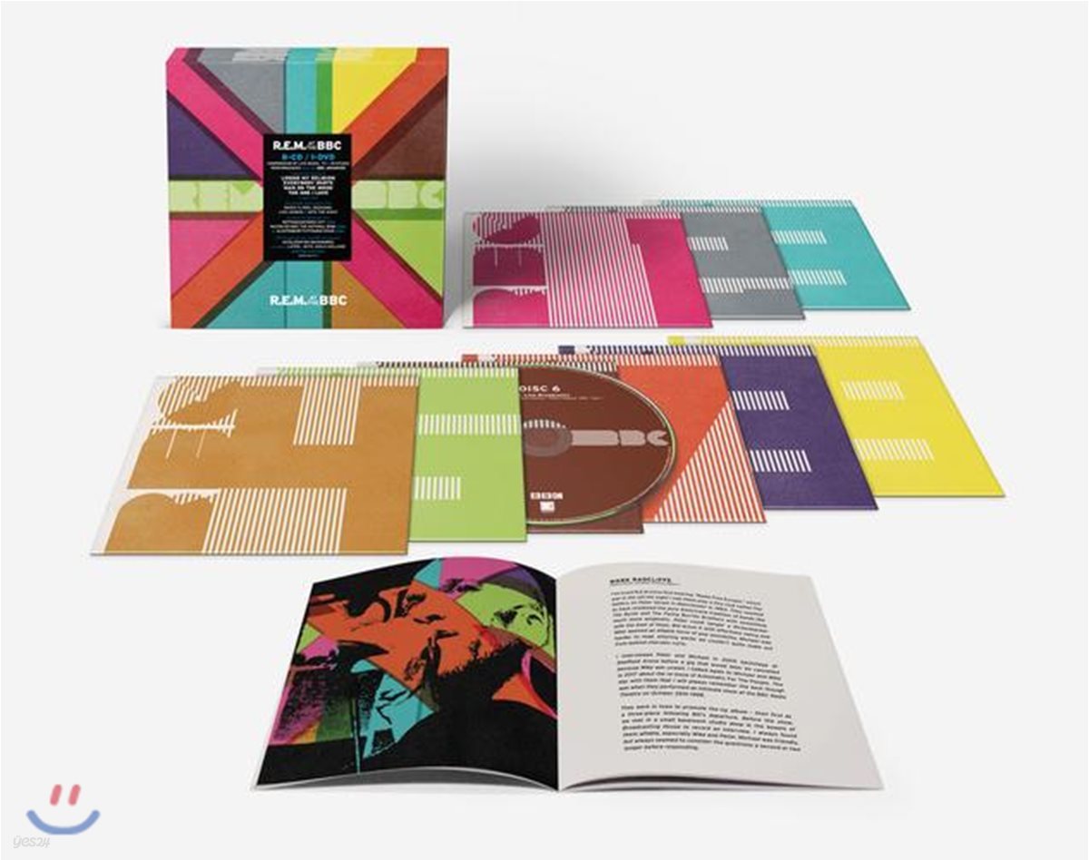 R.E.M. - R.E.M. At The BBC 미공개 녹음 [8CD+DVD 박스 세트]