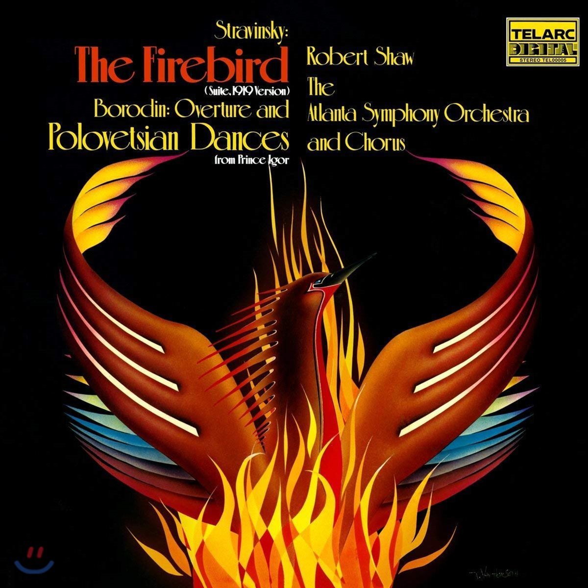 Robert Shaw 스트라빈스키: 발레음악 `불새` / 보로딘: 오페라 `이고르 공` 서곡 (Stravinsky: The Firebird / Borodin: Prince Igor) [LP]