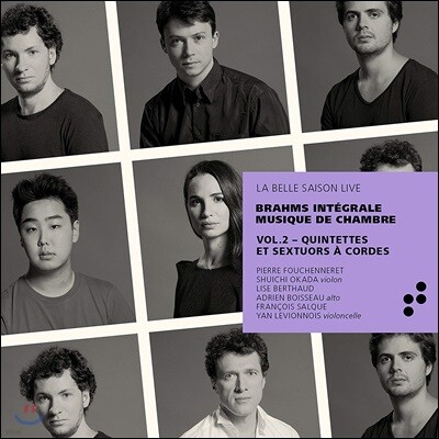 Pierre Fouchenneret 브람스: 현악 5중주, 6중주 전곡집 (Brahms Integrale Musique de Chambre Vol.2)