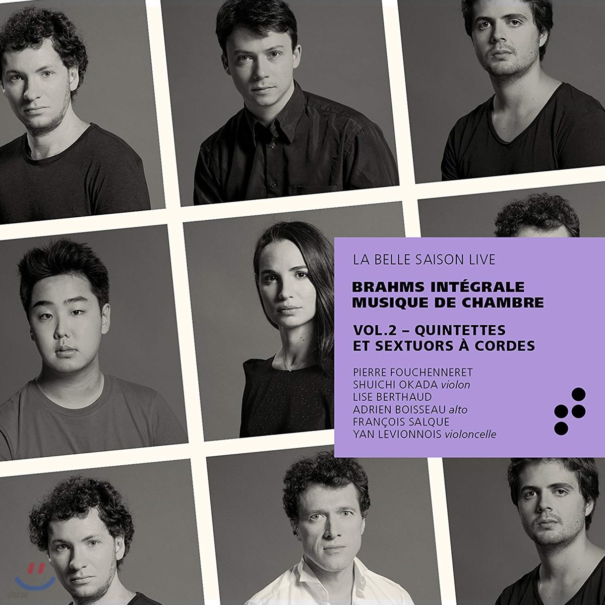 Pierre Fouchenneret 브람스: 현악 5중주, 6중주 전곡집 (Brahms Integrale Musique de Chambre Vol.2)