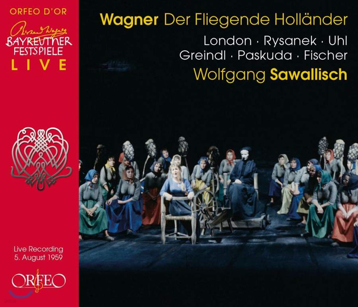 Wofgang Sawallisch 바그너: 오페라 &#39;방황하는 네덜란드인&#39; (Wagner: &#39;Der fliegende Hollander&#39;)  볼프강 자발리슈