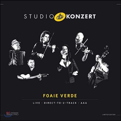 Foaie Verde — Studio Konzert 앨범 커버