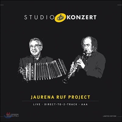 Jaurena Ruf Project — Studio Konzert 앨범 커버