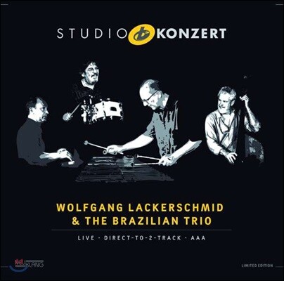 Wolfgang Lackerschmid, The Brazilian Trio — Studio Konzert 앨범 커버