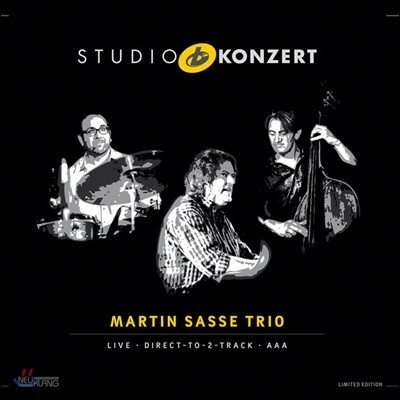 Martin Sasse Trio (ƾ 羲 Ʈ) - Studio Konzert [Limited Edition LP]