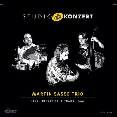 Martin Sasse Trio — Studio Konzert 앨범 커버