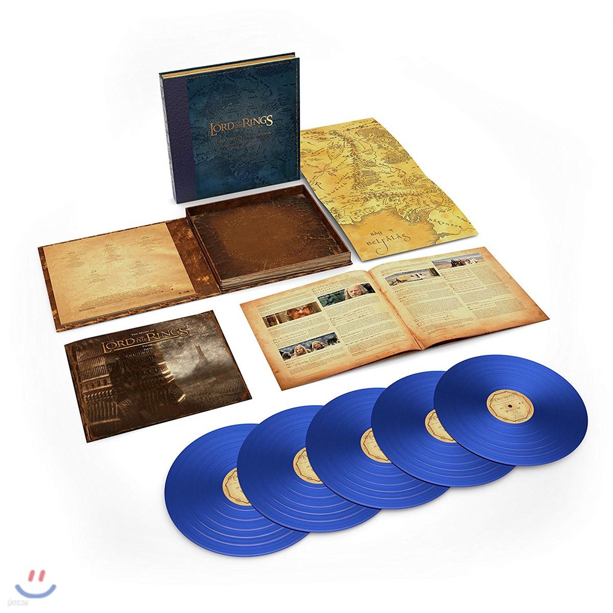 반지의 제왕: 두 개의 탑 영화음악 (Lord of The Rings: The Two Towers Complete Recordings) [블루 컬러 5LP]