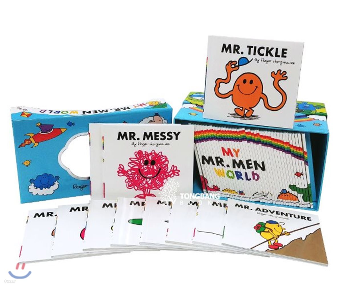 EQ의 천재들 미스터 맨 원서 52권 박스 세트 : Mr. Men : The Complete Collection