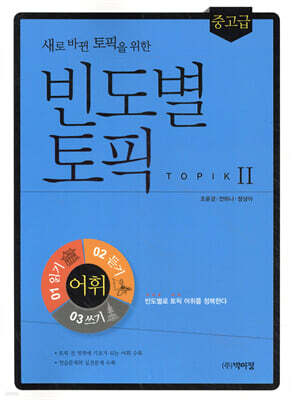 새로 바뀐 토픽을 위한 빈도별 토픽 중고급 어휘