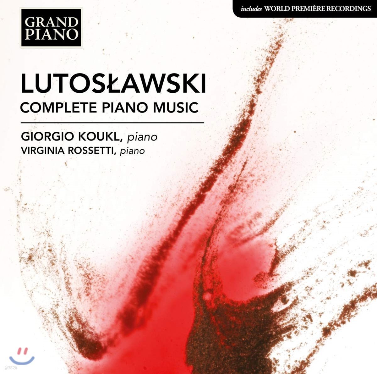 Giorgio Koukl / Virginia Rossetti 루토스와프스키: 피아노 독주 전곡 (Lutoslawski: Complete Piano Music) 조르지오 쿠클 / 비르지나 로세티