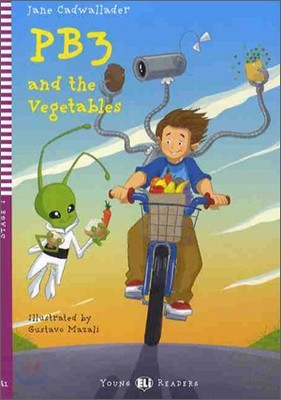 Young Eli Readers Level 2 : PB3 and the Vegetables with CD