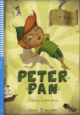 Young Eli Readers Level 3 : Peter Pan with CD