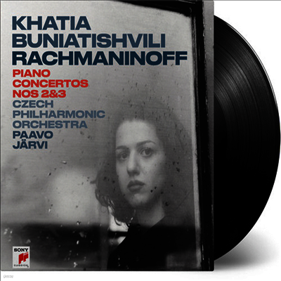 Khatia Buniatishvili,Paavo Jarvi — 라흐마니노프: 피아노 협주곡 2, 3번 (Rachmaninov: Piano Concertos Nos.2 & 3) - Khatia Buniatishvili 앨범 커버