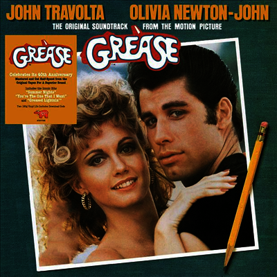 O.S.T. — Grease (그리스)(O.S.T.)(MP3 Download)(40th Anniversary Edition)(Gatefold Cover) 앨범 커버