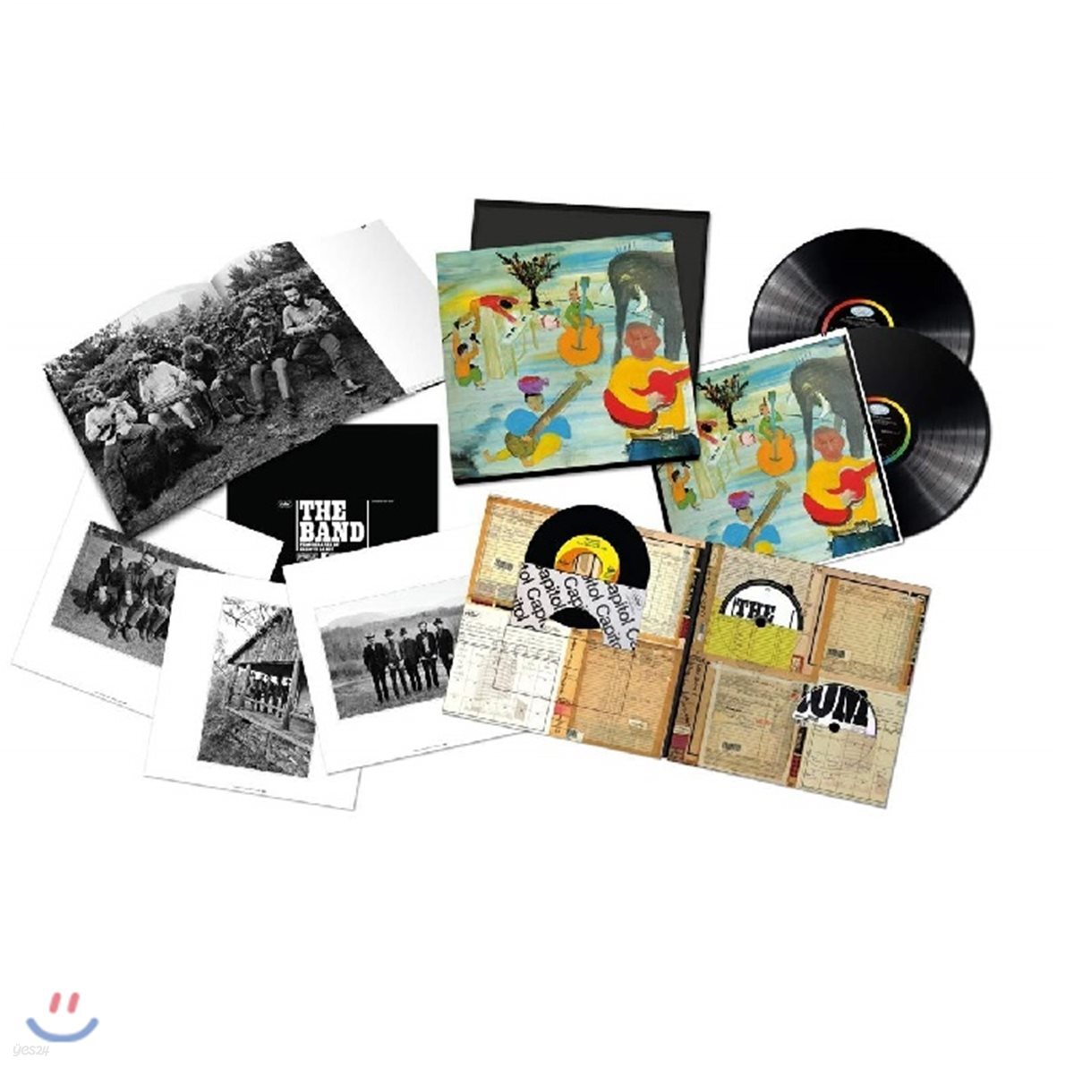 The Band - Music From Big Pink 더 밴드 데뷔 앨범 [2LP+CD+블루레이 오디오+ 7인치 싱글 LP]