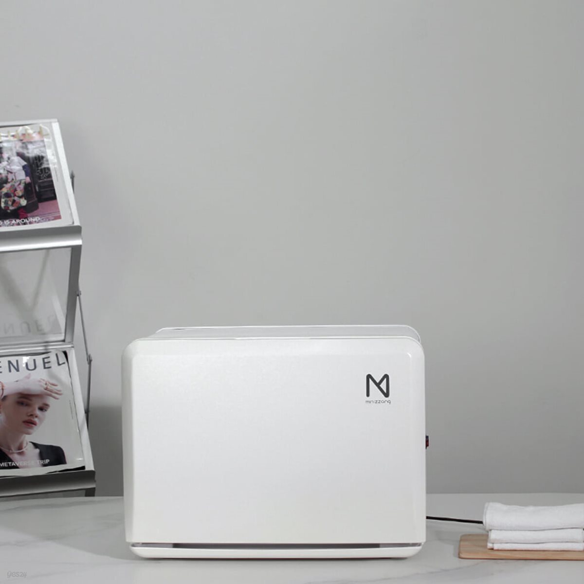 [미니짱] 20리터 UV자외선 온장고 살균소독기 스팀타올 워머 마사지샵 네일샵 피부샵