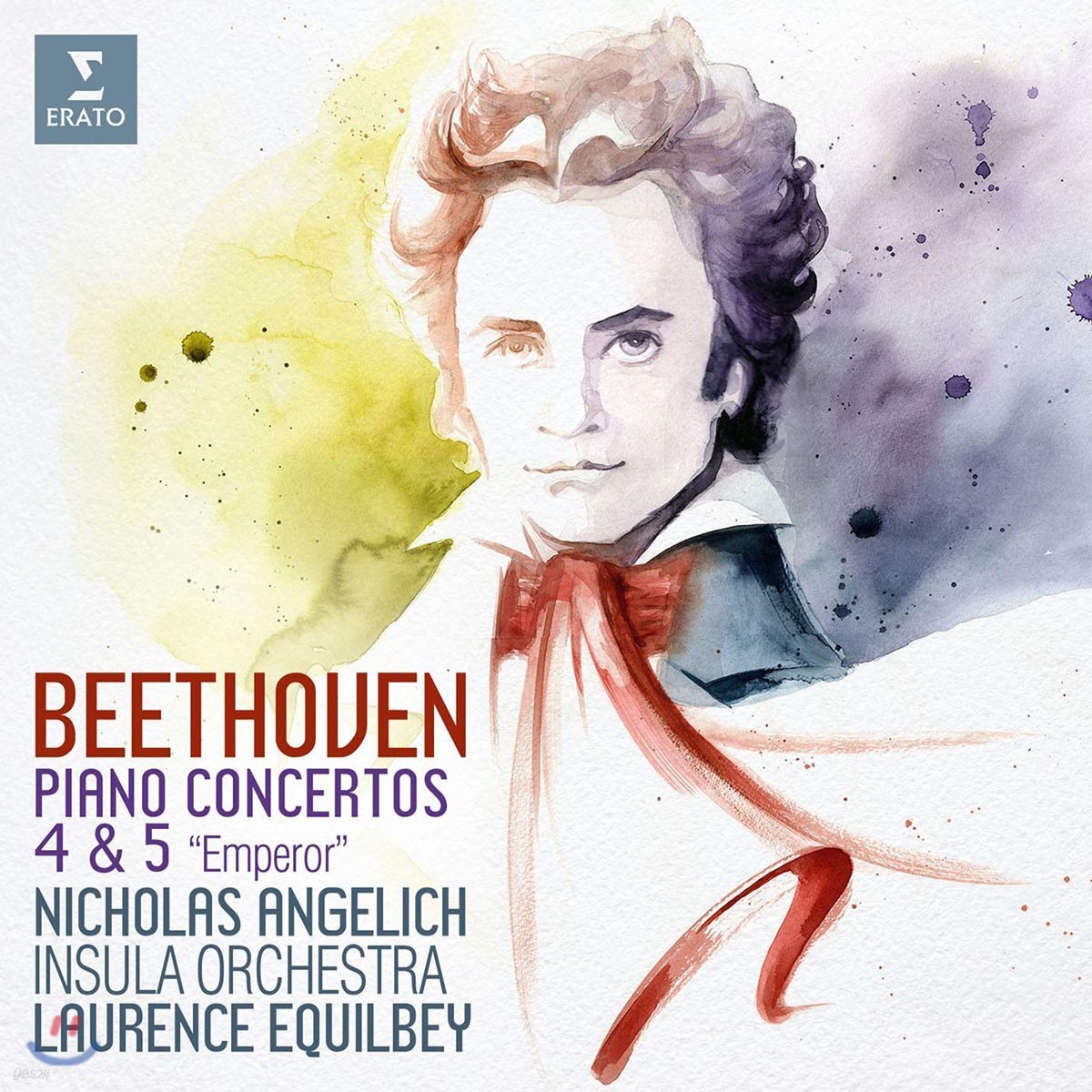 Nicholas Angelich 베토벤: 피아노 협주곡 4, 5번 - '황제' (Beethoven: Piano Concertos Nos. 4 &amp; 5 - 'Emperor') 니콜라스 앙헬리치