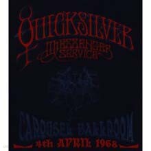 Quicksilver Messenger Service — Live At The Carousel Ballroom S.Francisco 1968 앨범 커버
