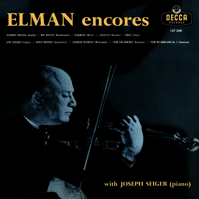 미샤 엘만 - 앙코르 (Mischa Elman - Encores) (180g)(LP) - Mischa Elman