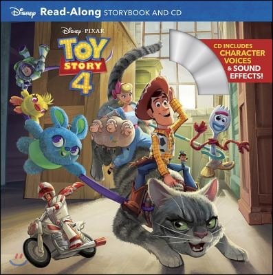 Toy Story 4 : Read-along Storybook + CD