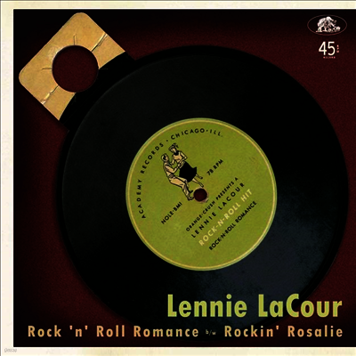 Lenny Lacour — Rock 'n' Roll Romance / Rockin' Rosalie 앨범 커버
