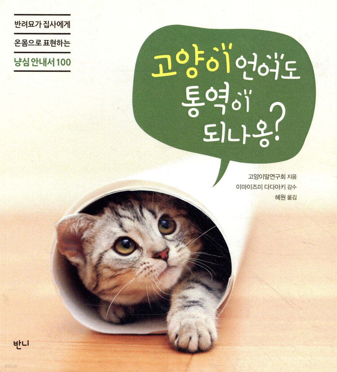 고양이 언어도 통역이 되나옹?