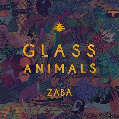 Glass Animals — Zaba 앨범 커버
