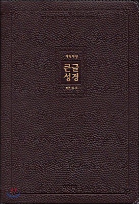 우피 개역개정 큰글성경 21c 대 합본 색인 (대/합본/색인/다크)