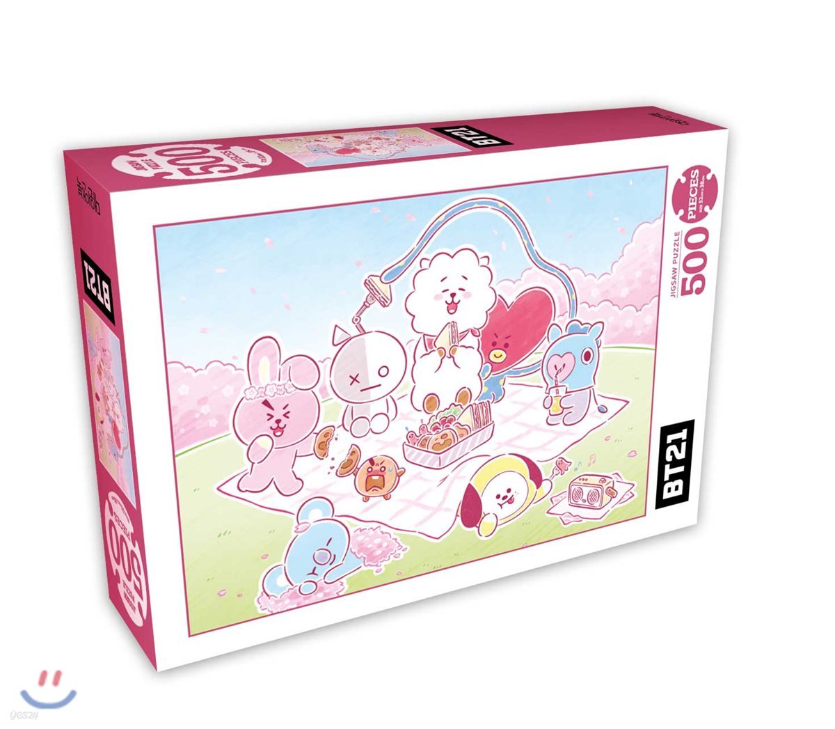 BT21 500피스 직소 퍼즐 : 피크닉