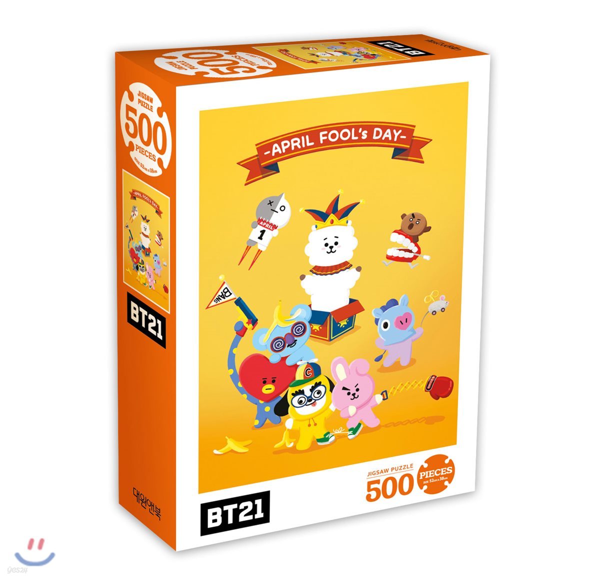 BT21 500피스 직소 퍼즐 : 만우절