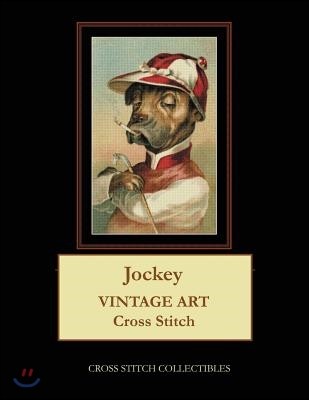 Jockey: Vintage Art Cross Stitch Pattern