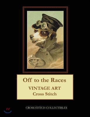 Off to the Races: Vintage Art Cross Stitch Pattern