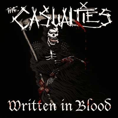 Casualties — Written In Blood 앨범 커버
