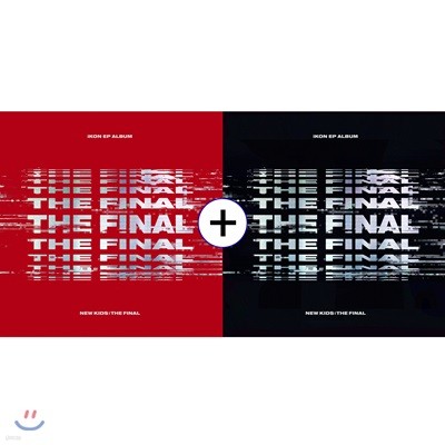  (iKON) - ̴Ͼٹ : New Kids : The Final [Red+Black SET]