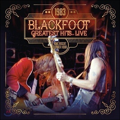 Blackfoot — Greatest Hits... Live 1983 앨범 커버