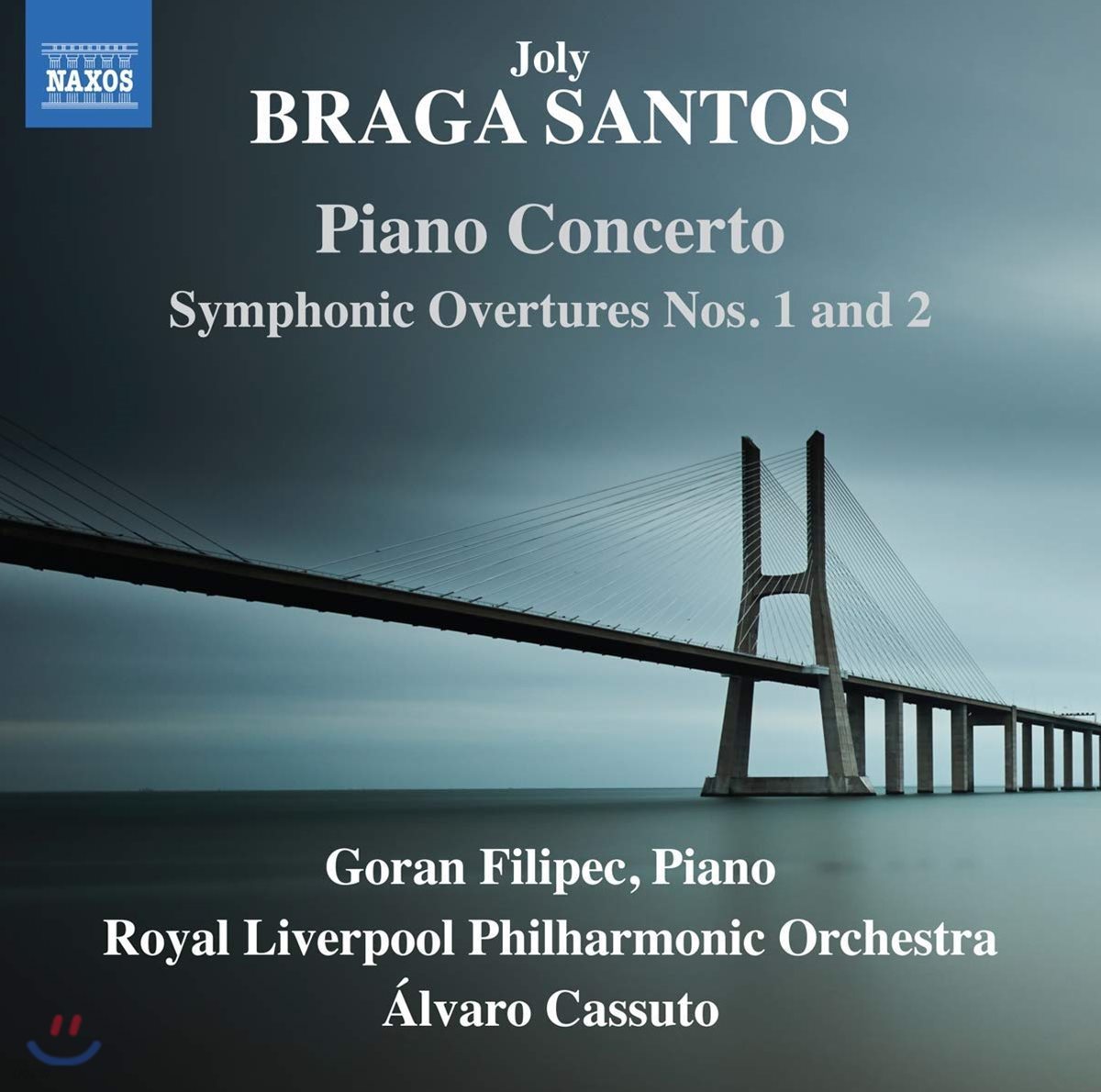 Goran Filipec 브라가 산토스: 관현악 작품집 - 피아노 협주곡, 교향적 서곡 외 (Braga Santos: Piano Concerto, Symphonic Overtures Nos.1 & 2) 고란 필리펙