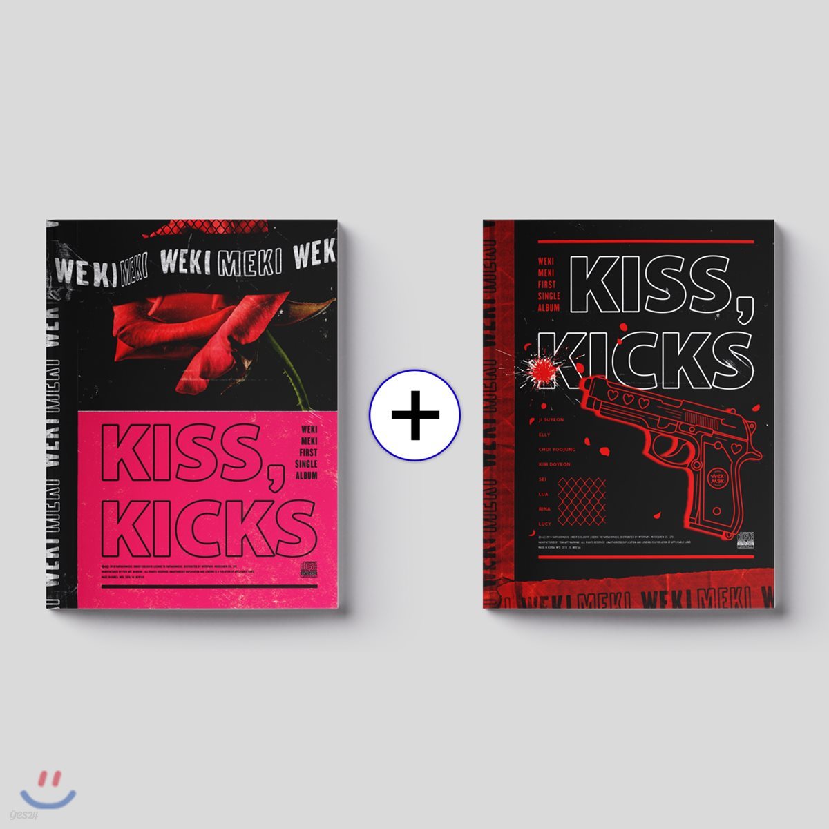 위키미키 (Weki Meki) - Kiss, Kicks [Kiss+Kicks SET]