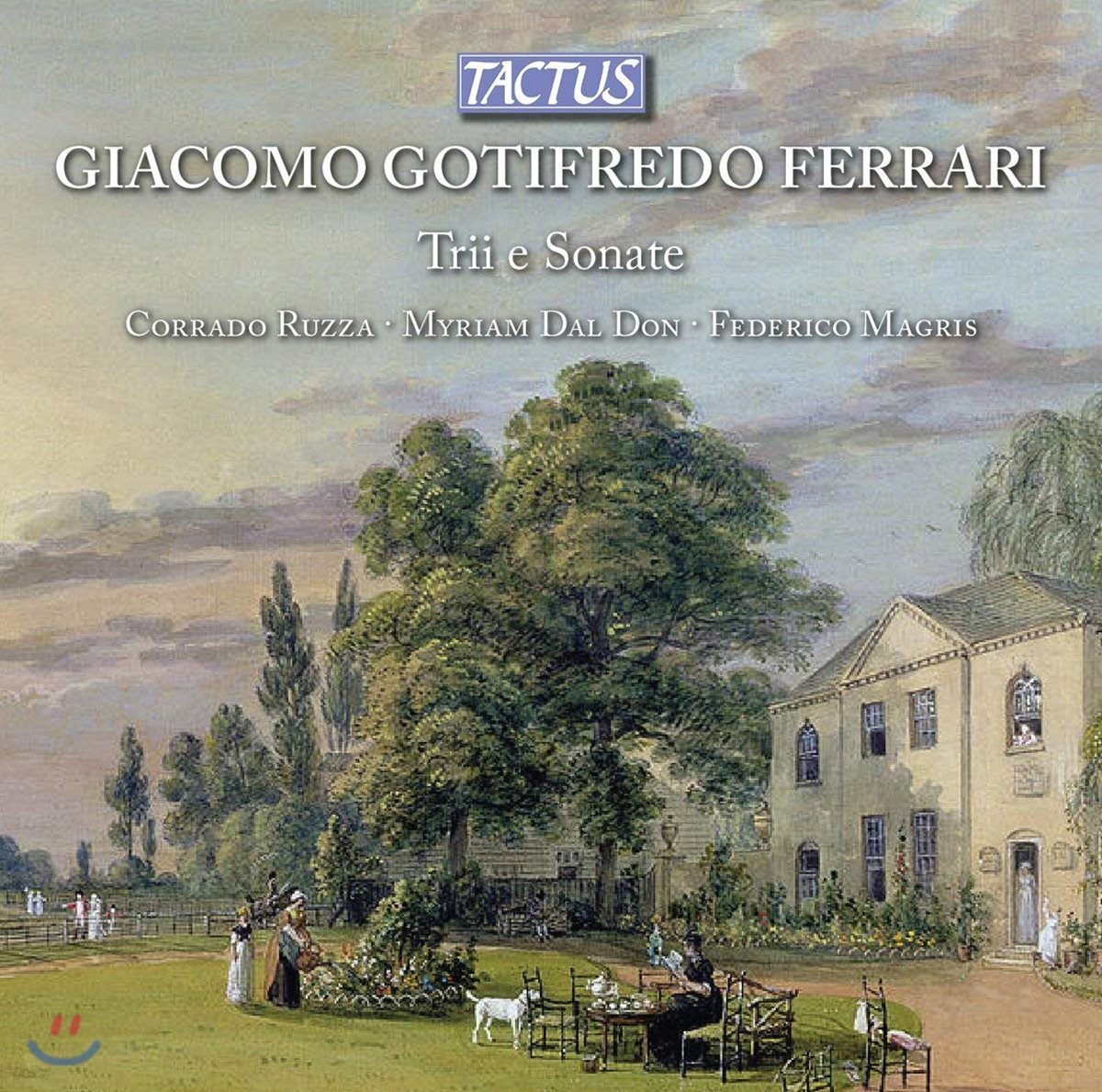 Corrado Ruzza 지아코모 고티프레도 페라리: 삼중주와 소나타 (Ferrari: Trios And Sonatas) 코라도 루자