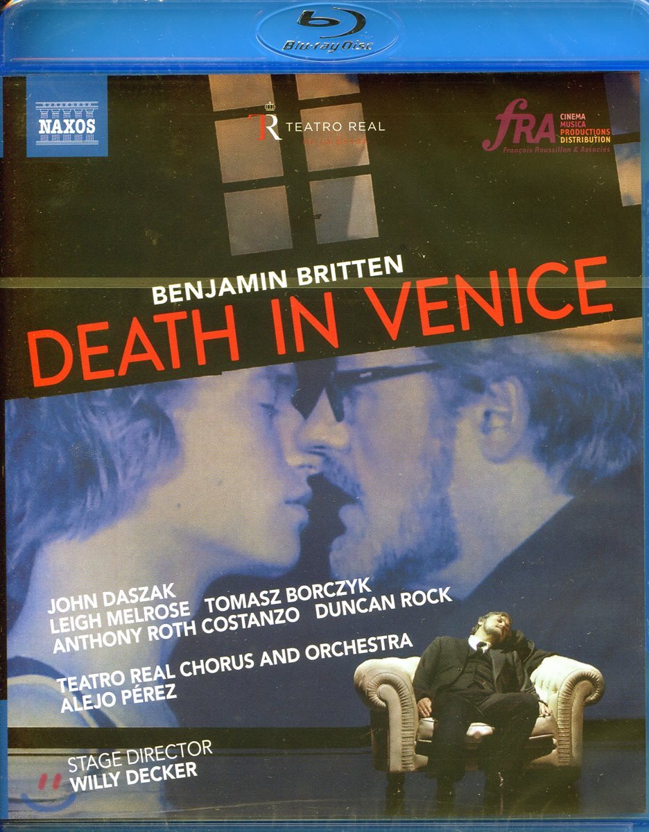 Alejo Perez 브리튼: 오페라 ‘베니스에서의 죽음’ (Britten: Death In Venice) [블루레이]