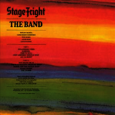 Band — Stage Fright 앨범 커버