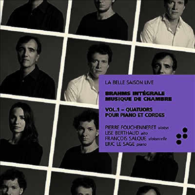 브람스: 피아노 사중주 전곡 (Brahms: Complete Piano Quartets) (2CD)(Digipack) - Pierre Fouchenneret