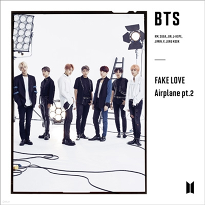 źҳ (BTS) - Fake Love / Airplane Pt.2 (CD+DVD) (ȸ B)