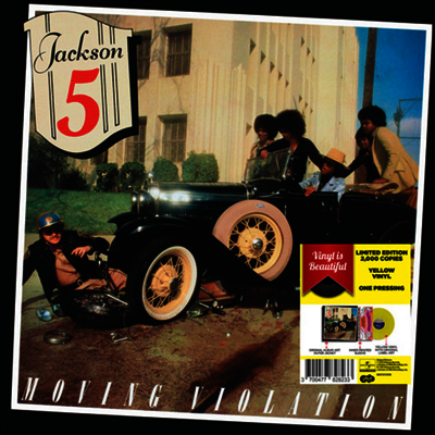 Jackson 5,Jackson Five — Moving Violation 앨범 커버
