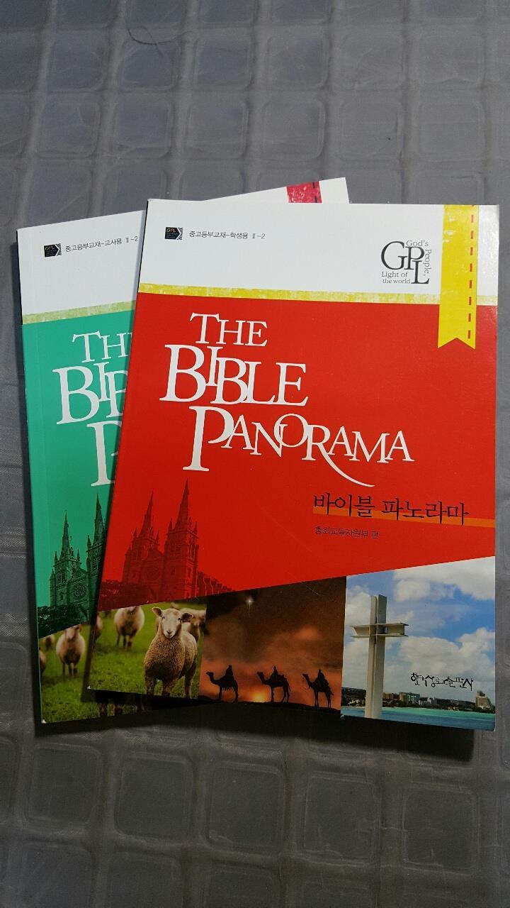 바이블 파노라마 (THE BIBLE PANORAMA)-중고등부교재 교사용, 학생용 2-2