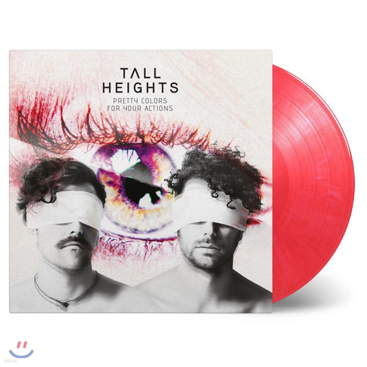 Tall Heights (톨 하이츠) - Pretty Colors For Your Actions [핑크 컬러 LP]